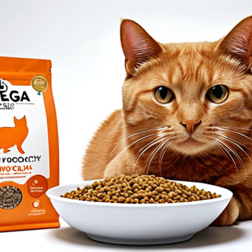 Home 13 **Prompt 1: Diet for a Glossy Coat**
A healthy, vibrant cat with an incredibly shiny, well-maintained coat, happily enjoying a bowl of premium, nutrient-rich cat food. Surrounding the bowl are stylized representations of high-quality protein sources like salmon, chicken, and duck, alongside omega-3 rich ingredients such as flaxseed oil, emphasizing the importance of nutrition. The cat looks content and full of vitality.